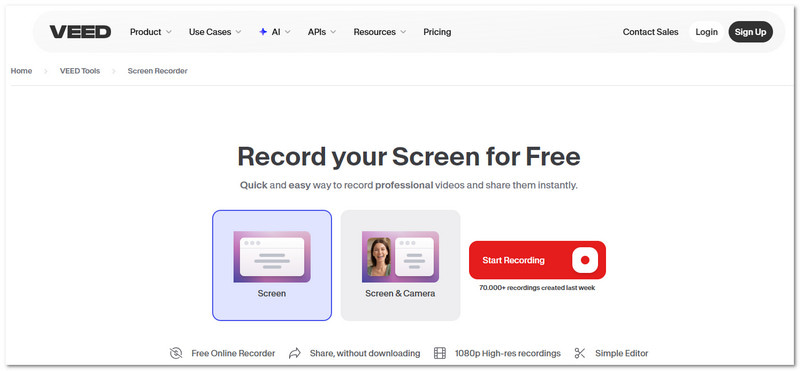 VEED Online Meeting Recorder