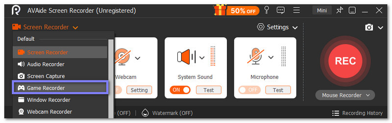 Välj spelinspelareläge