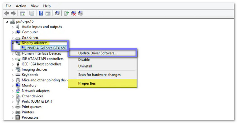 Uppdatera drivrutiner