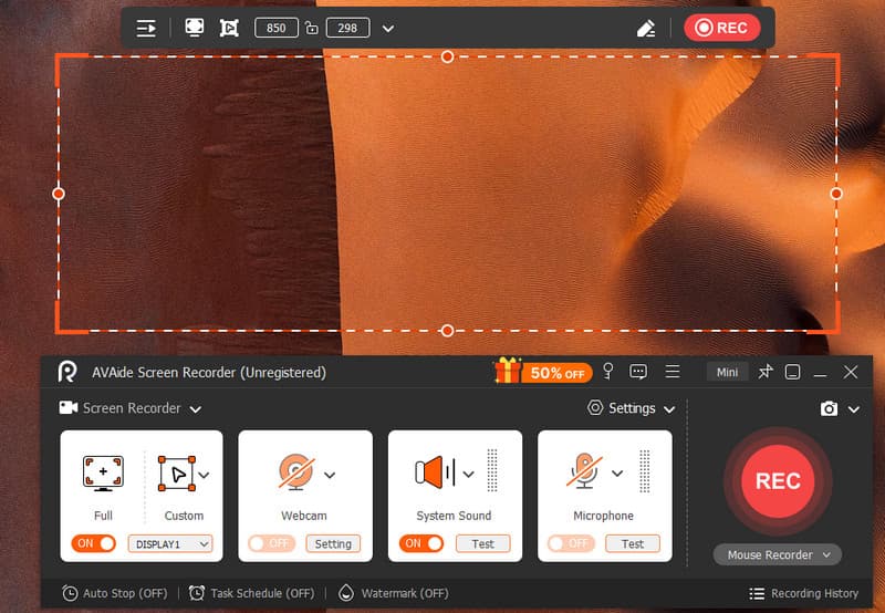 Gebruik Screen Capture