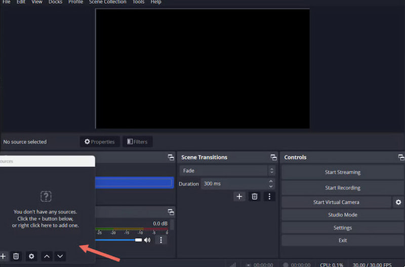 OBS Game Capture: Iniciar grabación