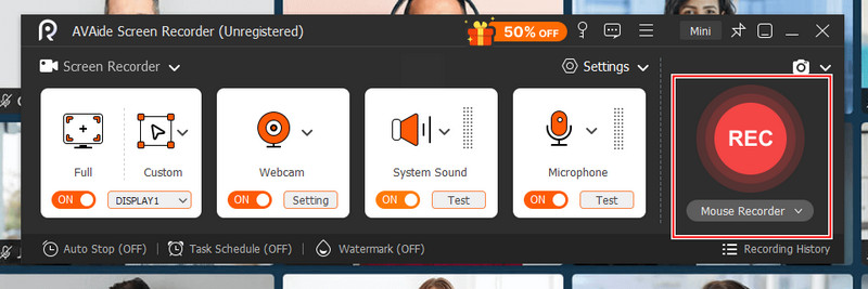 Începeți înregistrarea webinarului
