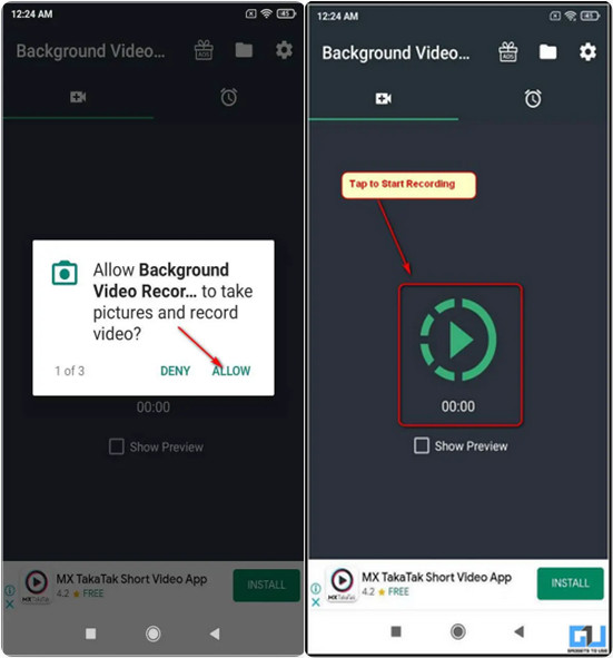 Skrin Mati pada Android