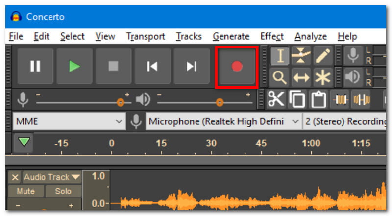 Audacity Record Edit