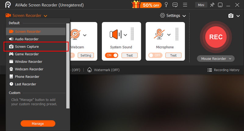 Buka Screen Capture Grindr
