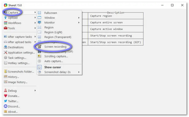 Use ShareX