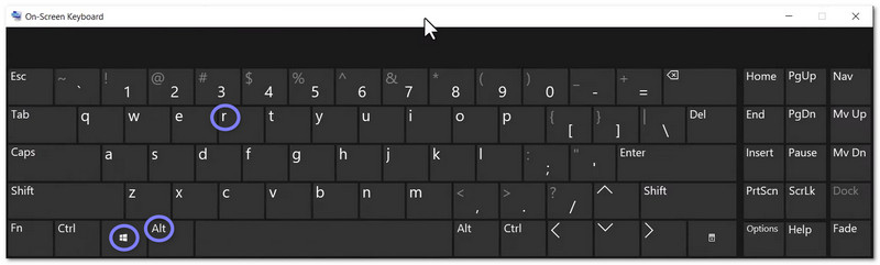 Use the On-Screen Keyboard