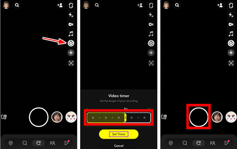 Duration of the Timer