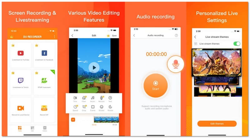 DU Recorder Best Third-Party Screen Recorder App