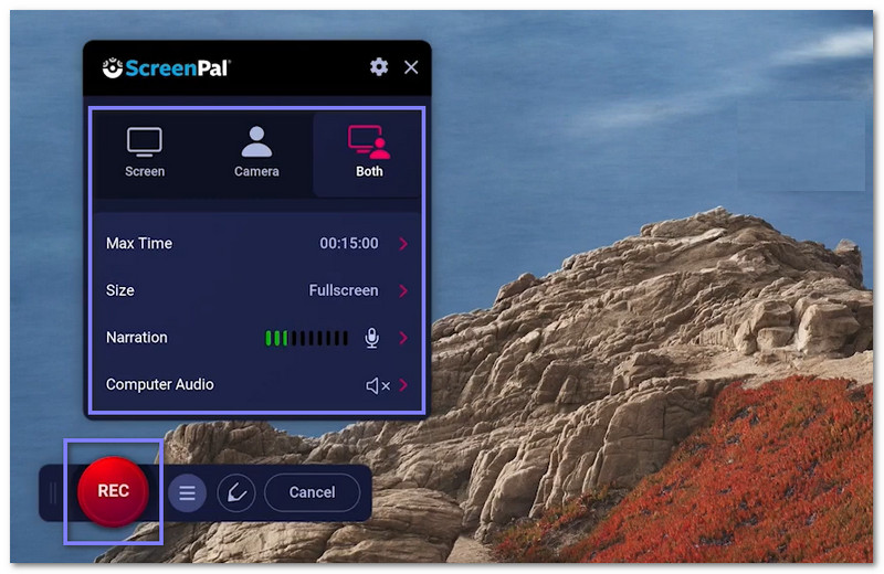 Set Audio and Recording Options