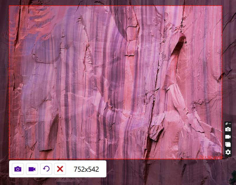 Rendimiento de grabación de pantalla