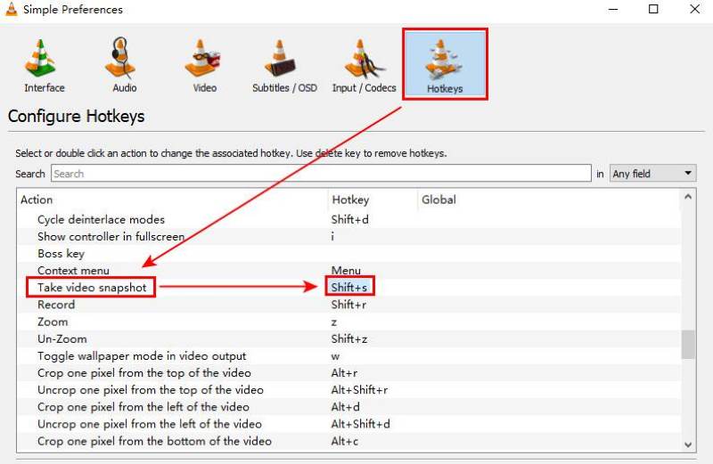 Change Screenshot Hotkey