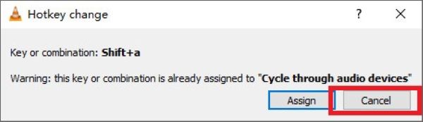 Hotkey Overlapped Warning