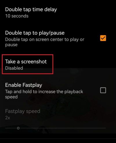 Take a Screenshot