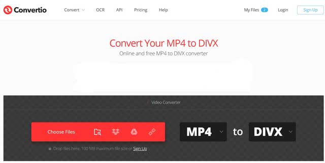 Easy to Convert MP4 to DivX on Desktop or Online