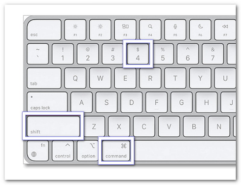 Tekan Perintah Shift 4