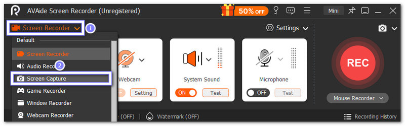 tukar kepada tangkapan skrin