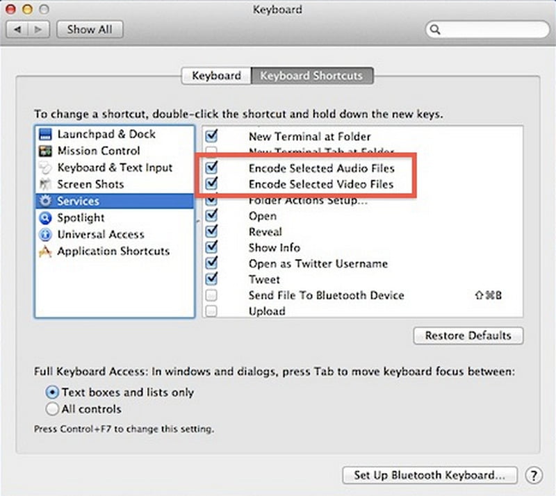 Encodeur multimédia Mac OS